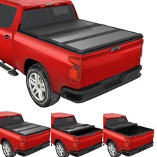 6.5ft Bed Hard Tri-fold Tonneau Cover 2007-2013 Chevy Silverado Gmc Sierra 1500