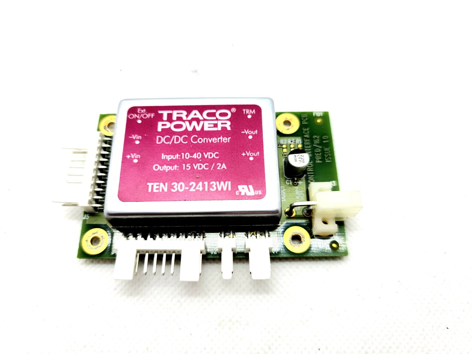 Traco Power DCDC Converter Input 10-40 VDC Output 15 VDC  2A TEN  30-2413WI | eBay
