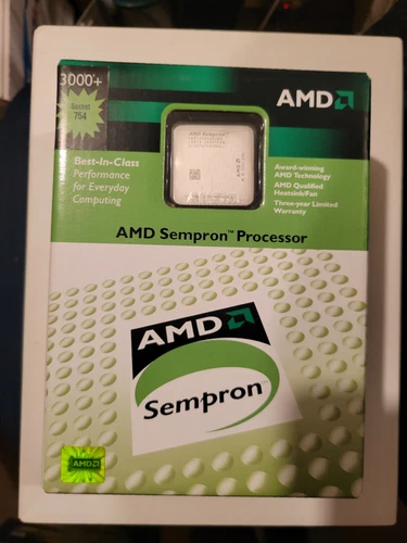 AMD Sempron 3000+ 1800MHz 128KB Cache Socket 754 CPU SDA3000AI02BA