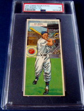 1955 Topps DOUBLE HEADERS #113 RAY BOONE 114 PURKEY psa 5 PIRATES/TIGERS(165) EX