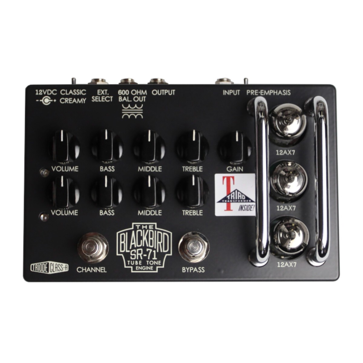 Effectrode BlackBird Tube Preamp Overdrive Pedal | eBay
