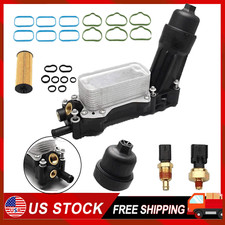 Adaptador de carcasa de filtro de enfriador de aceite de motor para Chrysler Dodge Jeep Ram V6 3,6 L