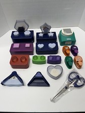 Creative Memories Punch Lot Bundle 18 Pc Bonus Extras Scrapbook Paper Cutter