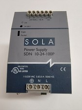 SOLA POWER SUPPLY SDN 10-24-100P. 115/230 VAC.