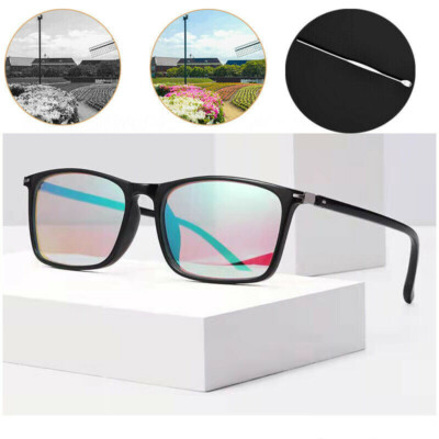 Ice Blue Film Color Blind Corrective Red Green Blindness Glasses TR90 Vision