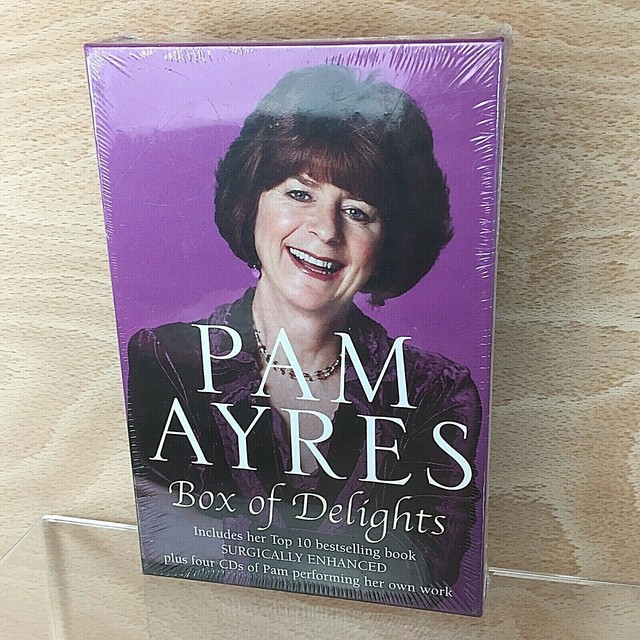 Box of Delights by Pam Ayres New & Sealed Inc Book Surgically Enhanced