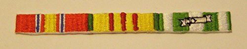 VIETNAM SERVICE RIBBONS PATCH CAMPAIGN RIBBONS SOUTH EAST ASIA VETERAN