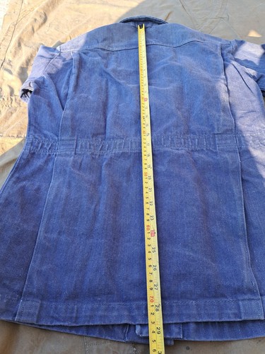 Soviet russian army field blue jacket afganka jeans fabric size 46-4 new - Picture 9 of 11