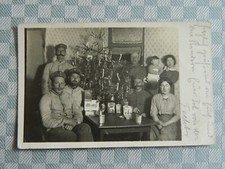 Nachlass-Original-Foto/Postkarte-Feldpost-Weihnachten-Soldaten-um 1914-Rar