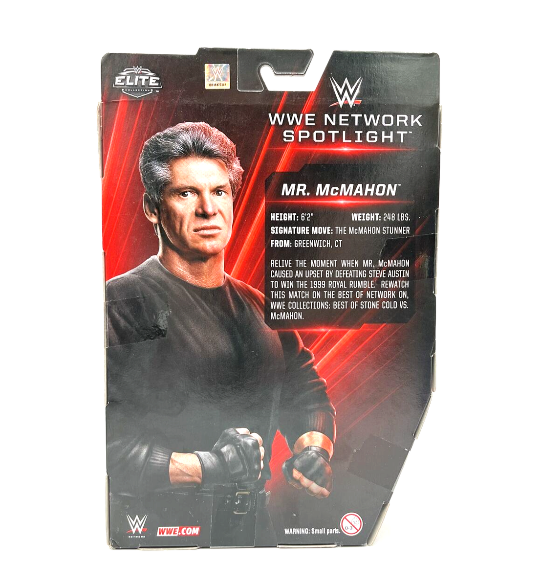 WWE Network Spotlight Elite Vince McMahon Figure Exclusive 1999