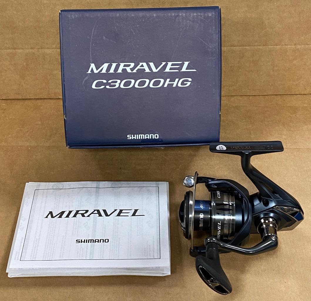 SHIMANO MIRAVEL C3000HG SPINNING FISHING REEL- BRAND NEW SHIMANO MIRAVEL C3000HG SPINNING FISHING REEL- BRAND NEW