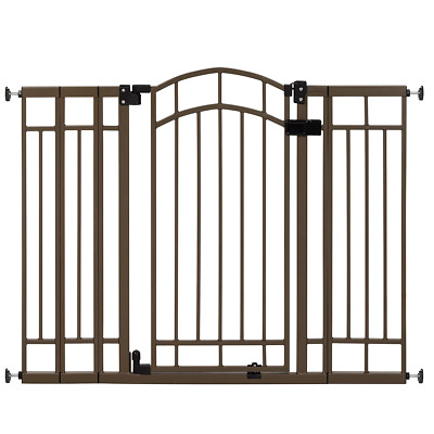 Summer Multi-Use Decorative Extra Tall Walk-Thru Baby Gate, Metal