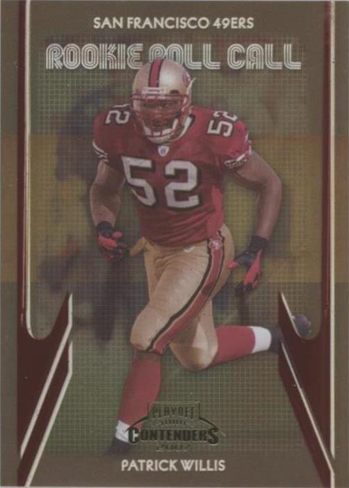 2007 Playoff Contenders Patrick Willis #RRC-5 - 1 of 2