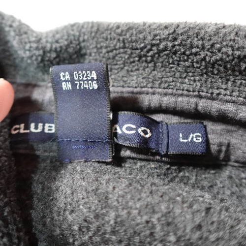 Vintage Club Monaco Shirt Mens Large Gray Button Up Shacket Outdoor Hike Thick - Picture 5 of 20