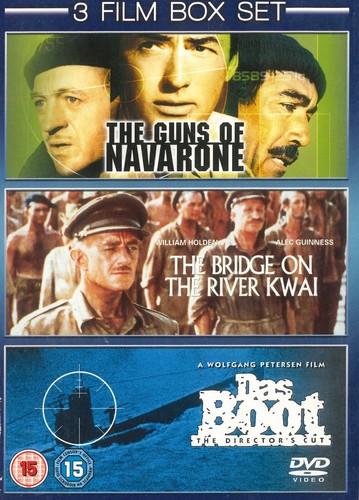 the Guns of Navarone/the Bridge on the River Kwai/Das Boot (2009) 3 Film DVD Set
