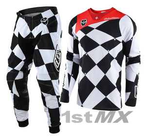 34, White//Black Troy Lee Designs Mens Offroad Motocross SE Pant Joker