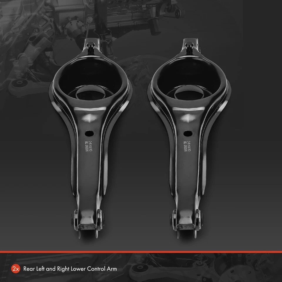 2x Brazo de control inferior trasero izquierdo y derecho para Volvo S40 2004-2011 V50 2005-2011 Foto 3 de 4