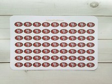 63 Football Planner Stickers- Perfect For Any Planner, Calendar, Erin Condren
