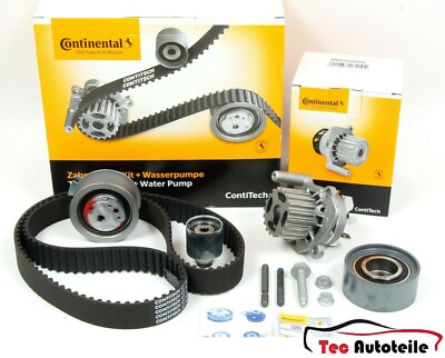 ContiTech Zahnriemensatz + Wasserpumpe Audi VW Dodge 2,0 TDI AZV BKD BNA BVA ECE