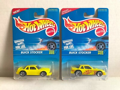 Hot Wheels BUICK STOCKER #472 Variation Lot - Different Graphics & Wheels CHINA