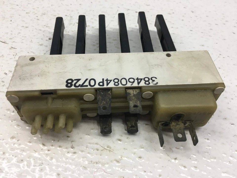 Interruptor de calefacción de aire acondicionado Mopar NOS 1974-1977 Chrysler New Yorker Imperial con ATC Foto 3 de 4