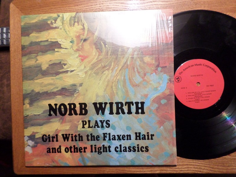 CUCA/AMERICAN LP RECORD KS 7562/NORB WIRTH/PLAYS GIRL WITH FLAXEN HAIR/VG/VG+