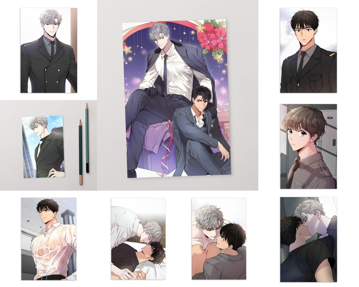Passion Manhwa Passion Manga Ilay Riegrow Taeui BL Photocards Yaoi