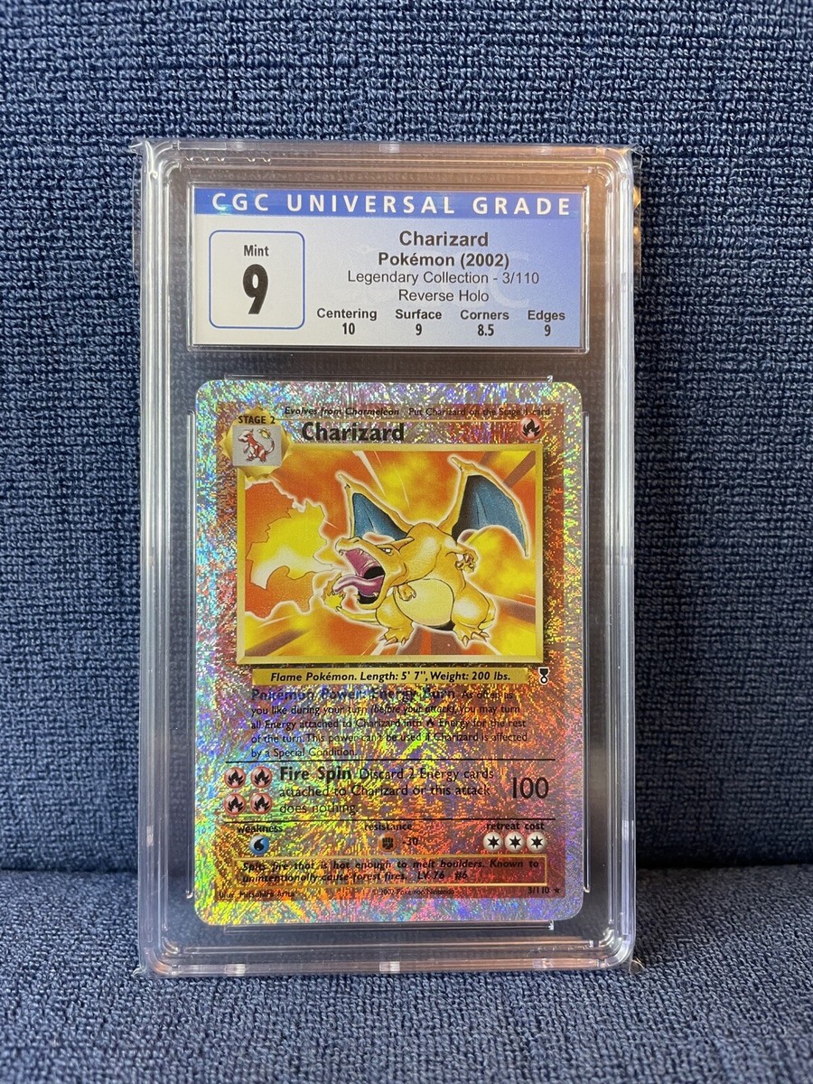 2002 Pokemon Legendary Collection #3 Charizard - Reverse 2002 Pokemon Legendary Collection #3 Charizard - Reverse