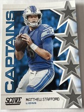 2019 panini score football captains Matthew Stafford 🔥🔥🔥