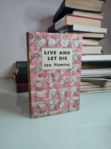 Ian Fleming Live and Let Die 1956 Reprint Society Hardback with Dust Jacket - Picture 1 of 9