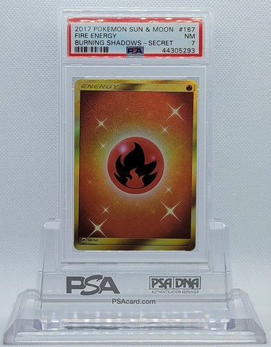 Fire Energy graded PSA 7 for sale on eBay