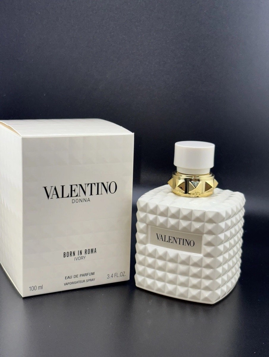 VALENTINO DONNA BORN IN ROMA IVORY EAU DE PARFUM SPRAY WOMEN 3.4