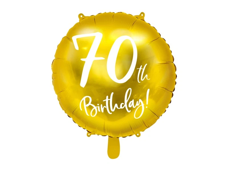 Palloncini 70 Anni 8 Pezzi Lattice: Colori Assortiti Da 30 Cm Per Decorazioni Festa Di Compleanno