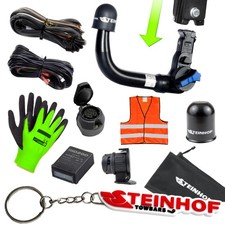 F&uuml;r Ford Mondeo MK IV Turnier Anh&auml;ngerkupplung abnehmbar+E-Satz 13p ABE