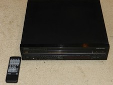 Denon DCM-460 5-CD Compact Disc Changer Alpha Processing W/ REMOTE TESTED WORKS