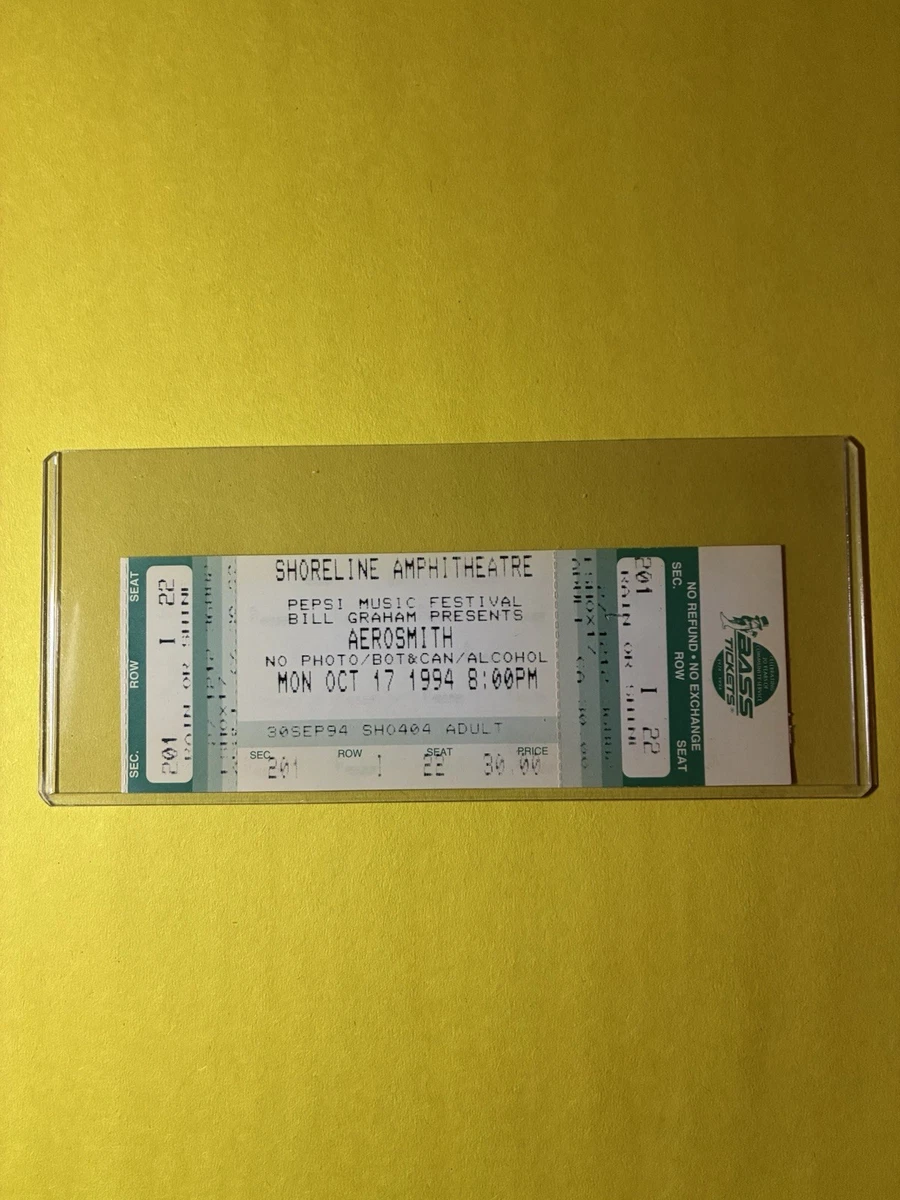 Aerosmith Concert Tickets for sale | eBay