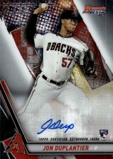 2019 Bowman's Best Jon Duplantier #B19-JD Best of 2019 Autographs A1