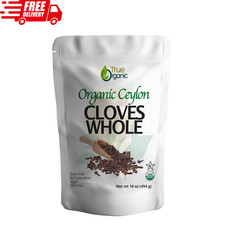 Ceylon Whole Cloves 1 lb - Organic Non-GMO Premium Quality Bulk