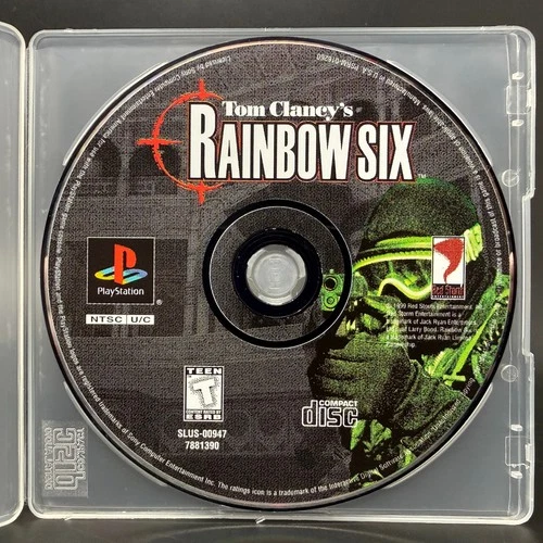 Tom Clancy's Rainbow Six (Sony PlayStation 1 PS1) *GAME DISC ONLY - TESTED*