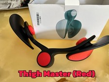 Thigh Master Low-Impact Lightweight Thigh Exerciser Red for Home Gym Training