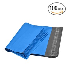 100 Blue 10x13 Poly Mailers Shipping Envelopes Plastic Self Seal Bags 2.5 Mil