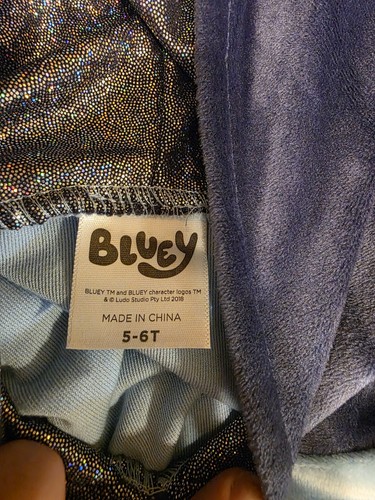 Bluey Classic Halloween Costume 5t-6t Disney dress Read About Shipping!!! - Picture 12 of 14