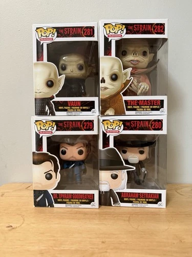 Funko Pop! The Strain Television Whole Set #279 #280 #281 #282 Vaulted