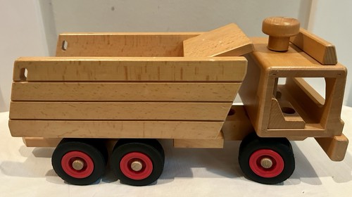 Fagus Wooden Tipper Truck Missing Tailgate - Picture 4 of 9