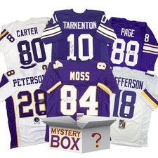 Autographed/Signed Minnesota Football Jersey Mystery Box PSA JSA or Beckett COA