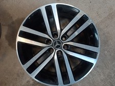 MERCEDES X-CLASS 19" SINGLE BLACK DIAMOND CUT ALLOY RIM  N84901  (1)