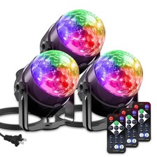 Sound Activated Party Lights with Remote Control Dj Lighting, Disco Light Pro...