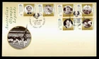 DR WHO 1998 AUSTRALIA FDC OLYMPICS LEGENDS COMBO R66815
