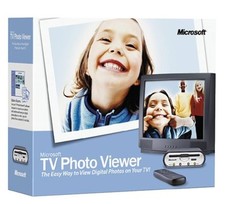 Microsoft TV Photo Viewer with Remote -View Digital Photos Brand New Open Box