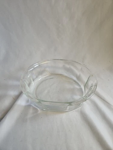 VTG PYREX 804-B Clear Elegance Casserole/Ovenware Dish 1.7 L -USA #MC2